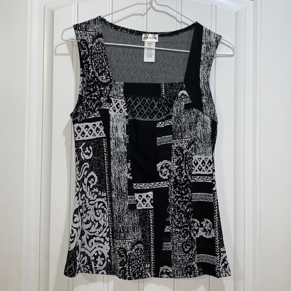 Patterned tank top